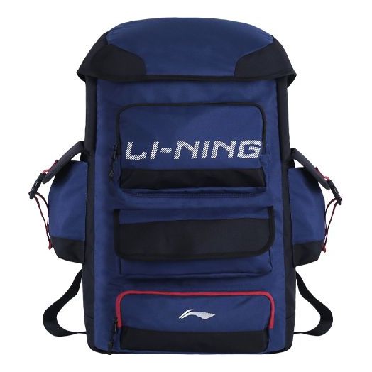 Li-NingLogo Basketball Backpack Large 'Blue Black'