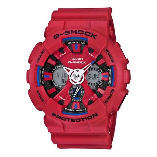 CASIOG-Shock Analog-Digital 'Red'