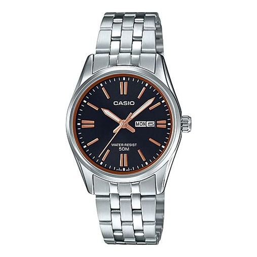 CASIOQuartz Waterproof Black Analog