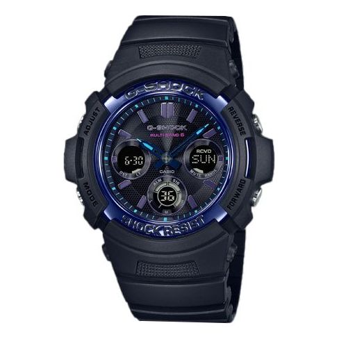 CASIOG-Shock Analog-Digital 'Black Blue'