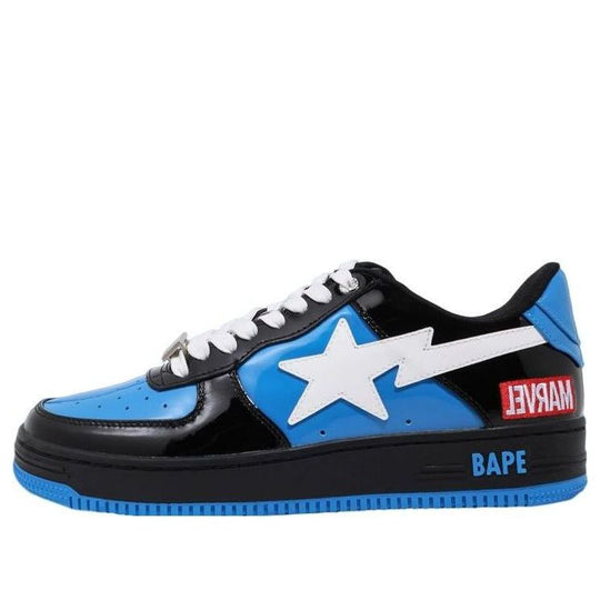 A BATHING APE x MARVEL Bape STA 'Black Blue White' 1I73-191-917