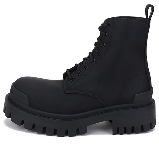(WMNS) Balenciaga Strike 20mm Boot 'Black' 624835W2DY01000