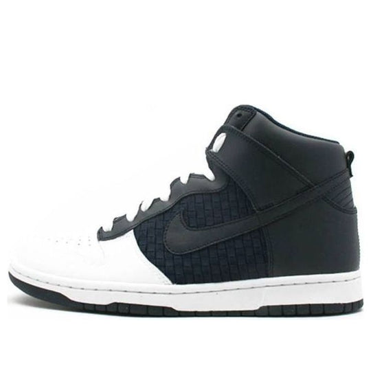 Nike Dunk High 'Black White Blue' 317982-143