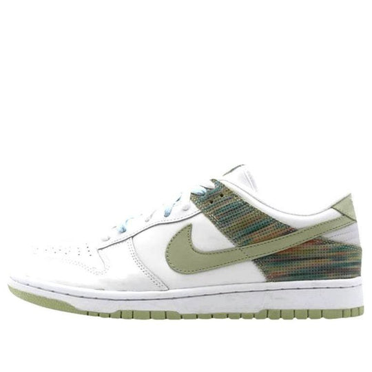 (WMNS) Nike Dunk Low 'White Green' 309324-131