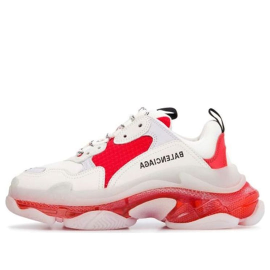 (WMNS) Balenciaga Triple S 'Clear Sole - Red' 544351W09OH6506