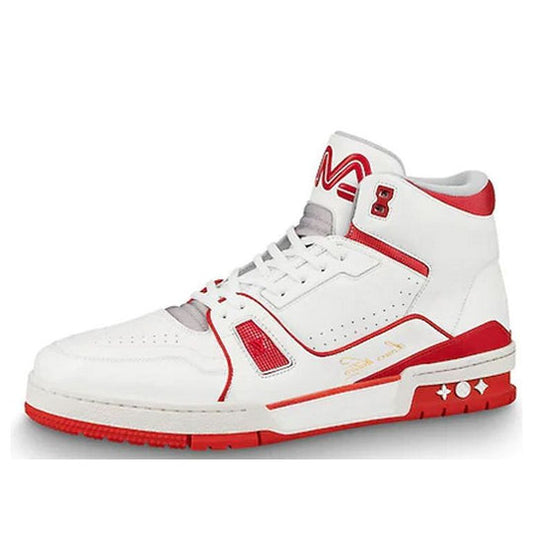 LOUIS VUITTON LV Trainer 'White Red' 1A54I4