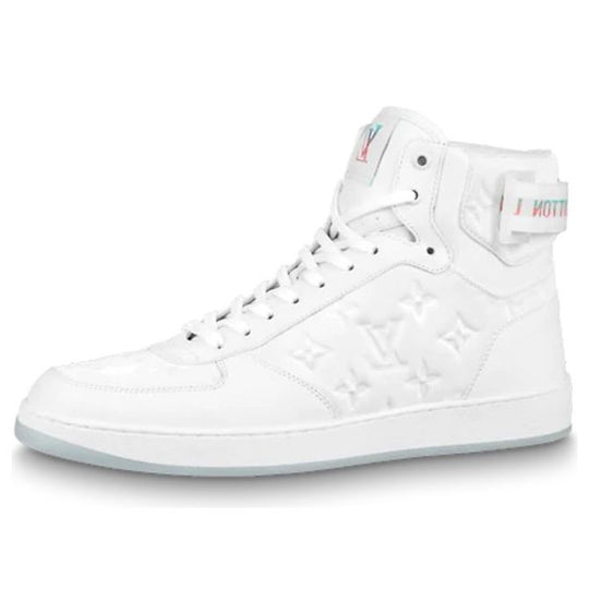 LOUIS VUITTON Rivoli Ankle Sneakers 'White Monogram' 1A8K2D