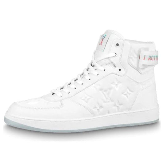 LOUIS VUITTON Rivoli Ankle Sneakers 'White Monogram' 1A8K2D