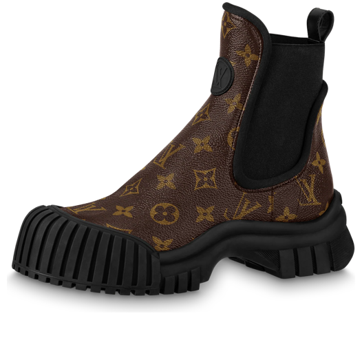(WMNS) LOUIS VUITTON Ruby Flat Ranger Boots 'Brown Monogram' 1AAZ9V
