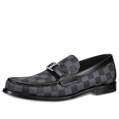 LOUIS VUITTON Major Loafers 'Grey' 1A40L1