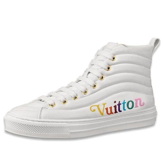 (WMNS) LOUIS VUITTON LV Stellar Ankle Sneakers 'White' 1A5C5I