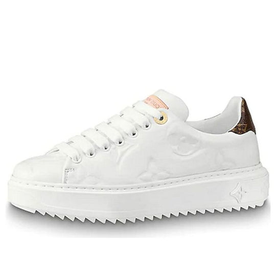 (WMNS) LOUIS VUITTON LV Time Out Sports Shoes White 1A5MU
