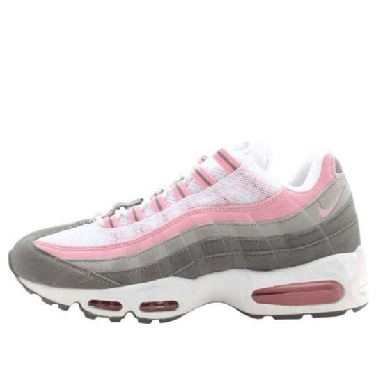 (WMNS) Nike Air Max 95 'White Real Pink Grey' 698014-161