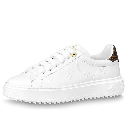 (WMNS) LOUIS VUITTON Time Out Sneakers 'White Monogram' 1A8VYE