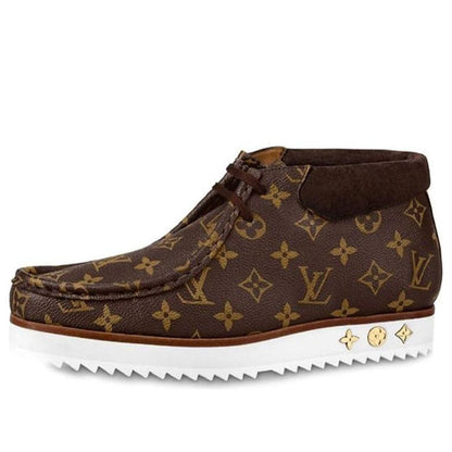 LOUIS VUITTON Mods Ankle Boots 'Brown Monogram' 1A81E6
