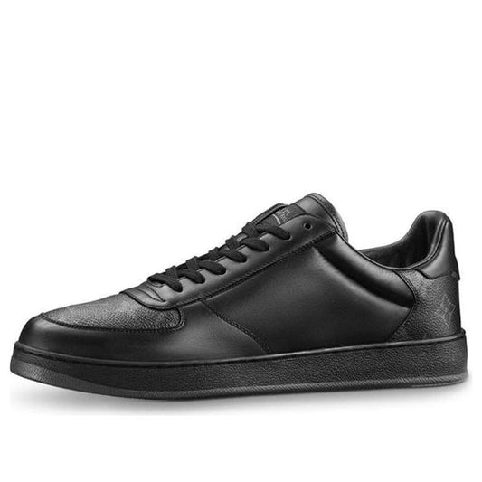 LOUIS VUITTON Rivoli Sneakers 'Black with Logo Monogram' 1A3MIJ