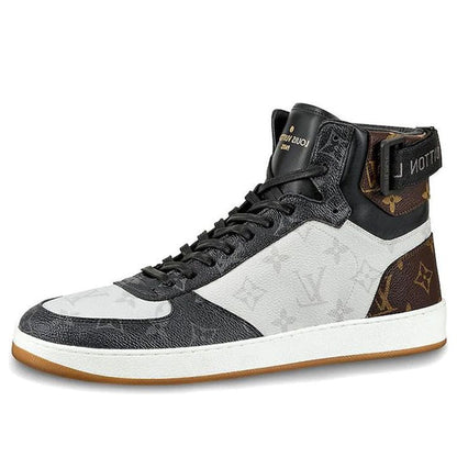 LOUIS VUITTON Rivoli Sneaker Boots 'Patched White Monogram' 1A44VR