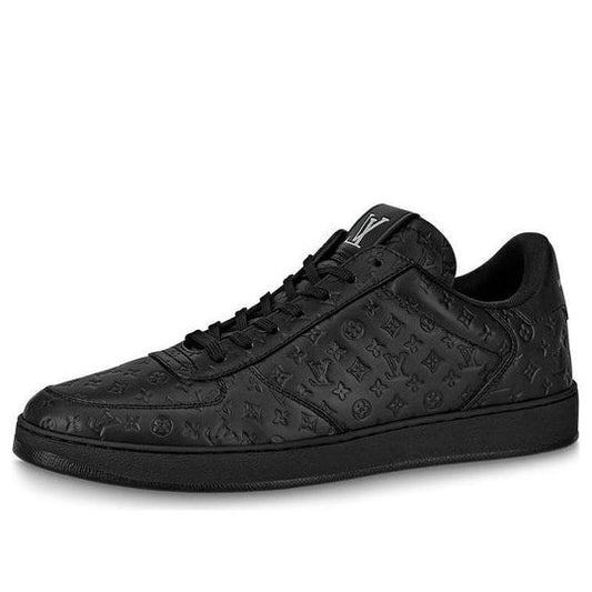 LOUIS VUITTON Rivoli Sneakers 'Black Mini Monogram' 1AARHO