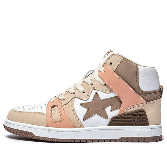A BATHING APE Bape Sta 93 Hi 'Beige Brown' 1I20-191-011-BROWN