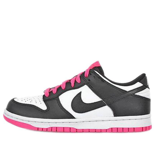 (WMNS) Nike Dunk Low 'White Pink Flash' 317813-100