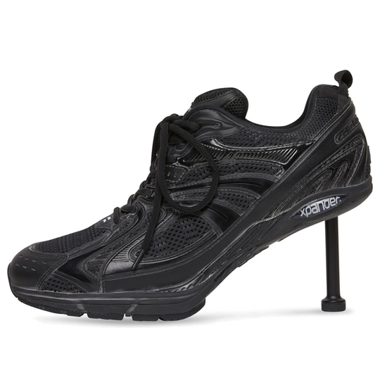 (WMNS) Balenciaga X-Pander 80mm Sneaker Heels 'Black' 669046W2RC11090