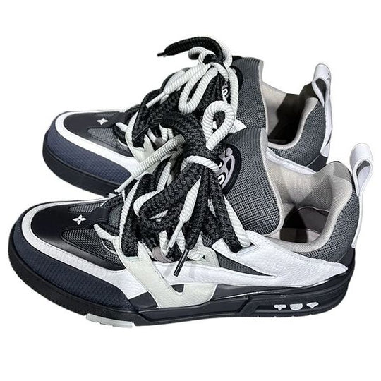 LOUIS VUITTON Skate Sneakers 'Grey Black' 1ABZ48