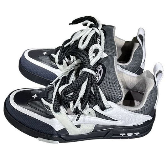 LOUIS VUITTON Skate Sneakers 'Grey Black' 1ABZ48
