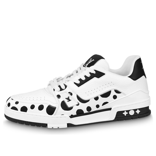 LOUIS VUITTON x YAYOI KUSAMA Sneaker 'White Black' 1AB8JL