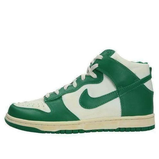 Nike Dunk High Vintage 'Green White' 318850-131