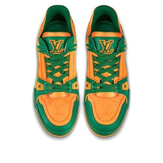 LOUIS VUITTON Trainers 'Orange Monogram with Green' 1A8WFP