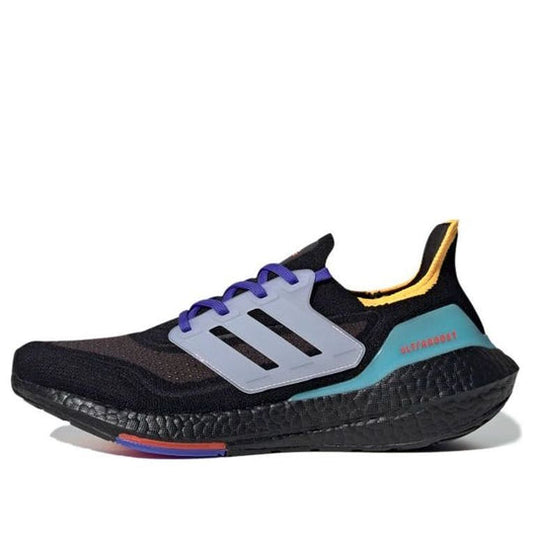 adidas UltraBoost 21 'Black Pulse Aqua' S23870