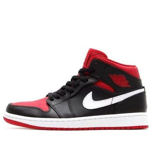 Air Jordan 1 Mid 'Black Gym Red' 554724-020