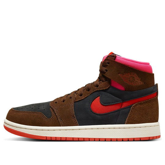 (WMNS) Air Jordan 1 High Zoom Comfort 2 'Cacao Wow Picante Red' DV1305-206