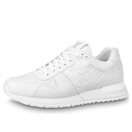 LOUIS VUITTON Run Away Sneakers 'White Monogram and EPI' 1A9ZK6