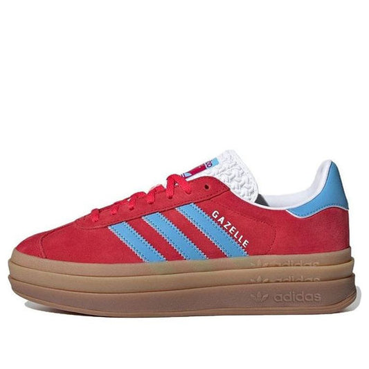 (WMNS) adidas Gazelle Bold 'Active Pink Blue Burst' IE0421