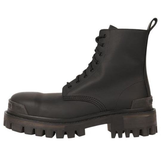 (WMNS) Balenciaga Strike 20mm Boot 'Brown' 600970WBBO01000