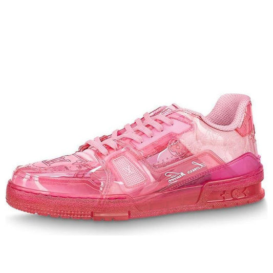 LOUIS VUITTON Trainer Sneakers 'Pink PVC' 1A8KJM