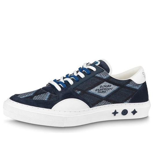 LOUIS VUITTON LV Ollie Richelieu Sneakers 'Blue' 1AAHRK