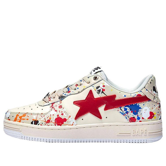 A BATHING APE Bape Sta 'Splash Beige Red' 1I20-291-009-RED