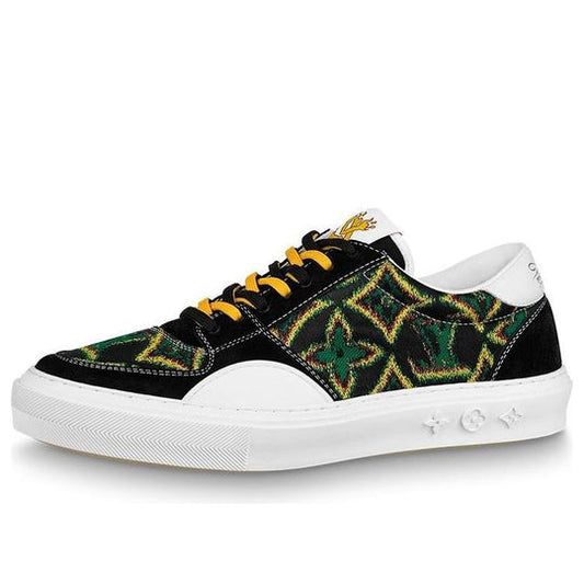 LOUIS VUITTON Ollie Sneakers 'Black Green Yellow' 1A8Q71