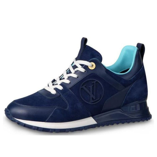 (WMNS) LOUIS VUITTON Run Away Calfskin Sneakers Blue 1A5C2X