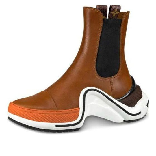 (WMNS) LOUIS VUITTON LV Archlight Flat Chelsea Boots 'Brown' 1A52EA