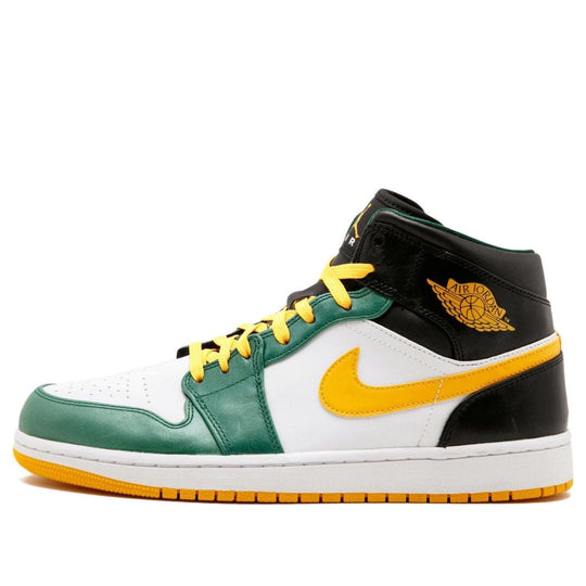 Air Jordan 1 Mid 'Sonics' 554724-307
