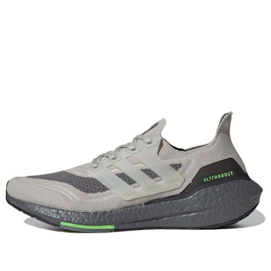 adidas UltraBoost 21 'Grey Volt' S23875