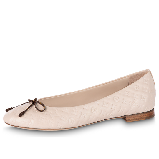(WMNS) LOUIS VUITTON LV Nina Flat Ballerina Shoes 'Pink Monogram' 1ABHCV