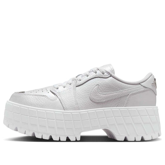 (WMNS) Air Jordan 1 Brooklyn Low 'White Metallic Silver' HF3184-100