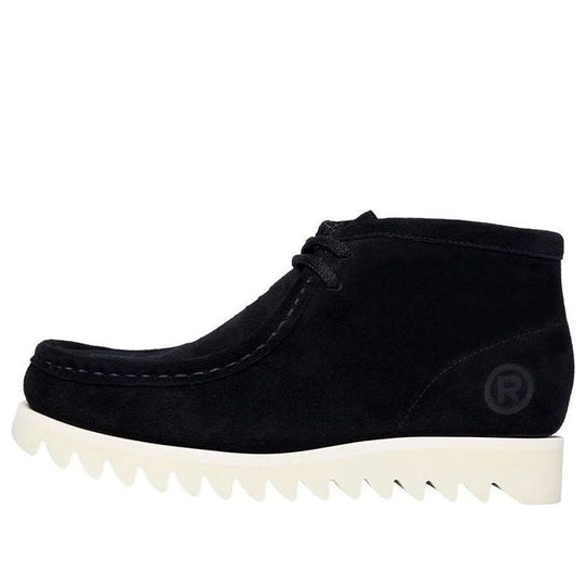 A BATHING APE Bape Manhunt Suede 'Black' 1I20-191-012-BLCK