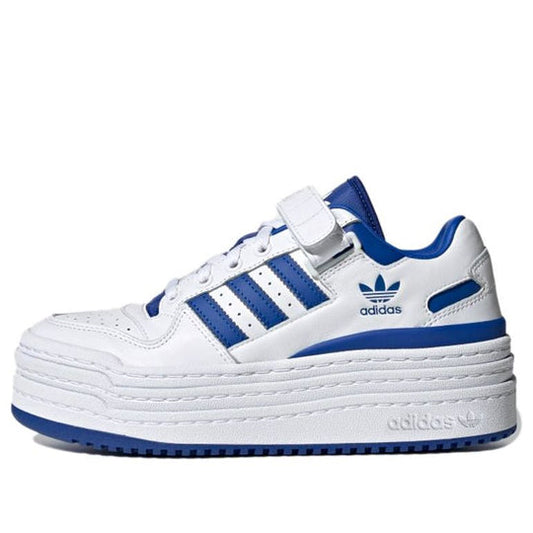 (WMNS) adidas Triple Platforum Low 'White Royal Blue' H05049