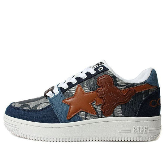 (WMNS) A BATHING APE Bape Sta Patent Leather x Coach 1I70-191-013-BW