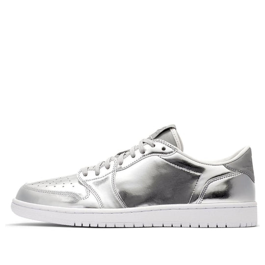 Air Jordan 1 Retro Low OG Pinnacle 'Metallic Silver' 852549-003